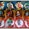 3d superhero cupcakes