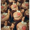Rudolph cupcakes