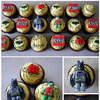 Lego Batman cupcakes