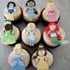 disney princess cupcakes