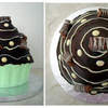 Giant Triple Chocolate Cupcake