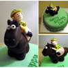 Horse and Jockey Cake