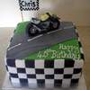 motorbike cake