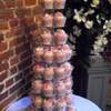butterfly cupcake tower